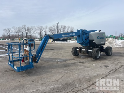 2016 Genie Z-62/40 4WD Dual Fuel Articulating Boom Lift