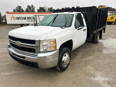2009 Chevrolet Silverado 3500HD 4x2 Platte vrachtwagen
