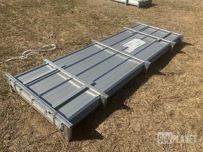 (100) Piece Lot of 10' Long Corrugated Steel Panels