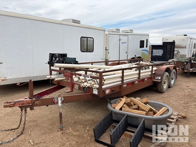 2005 TCE MFG 20 ft T/A Utility Trailer