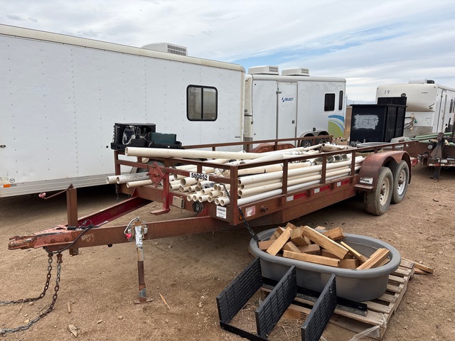 2005 TCE MFG 20 ft T/A Utility Trailer 2005 TCE MFG 20 ft T/A Utility Trailer