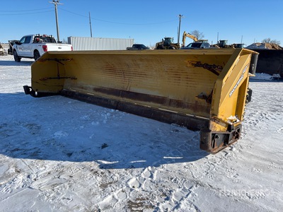 HLA SB5203W1420 14 ft 3 Way Push SnowWing Snow Plow - Fits Wheel Loader