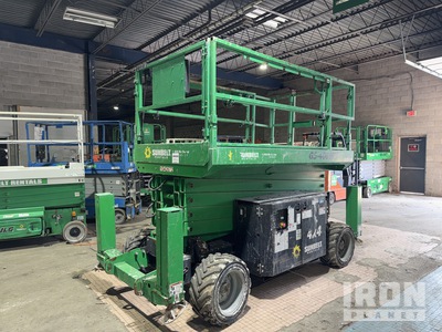 2017 Genie GS-4069RT 4x4 Diesel Scissor Lift