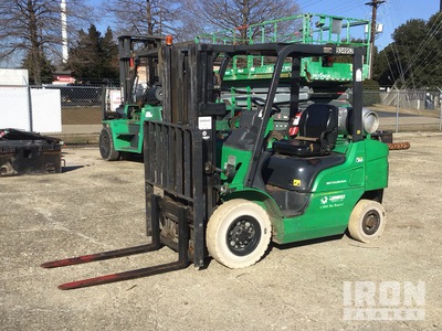 2016 Mitsubishi FG25N 4600 lb Pneumatic Tire Forklift