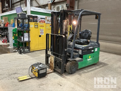 2017 Toyota 8FBE20U 3480 lb Electric Forklift