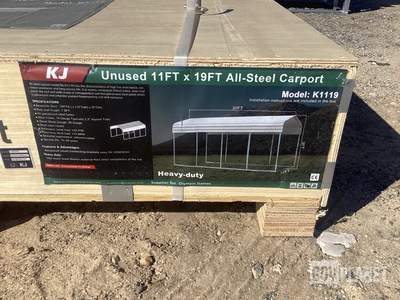 KJ K1119 All-Steel Carport - Unused