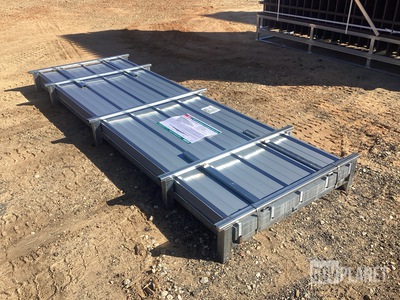 (100) Piece Lot of 10' Long Corrugated Steel Panels