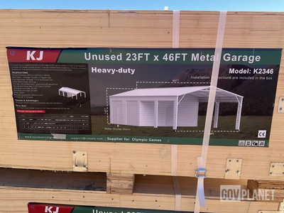 KJ K2346 - Metal Garage - Unused