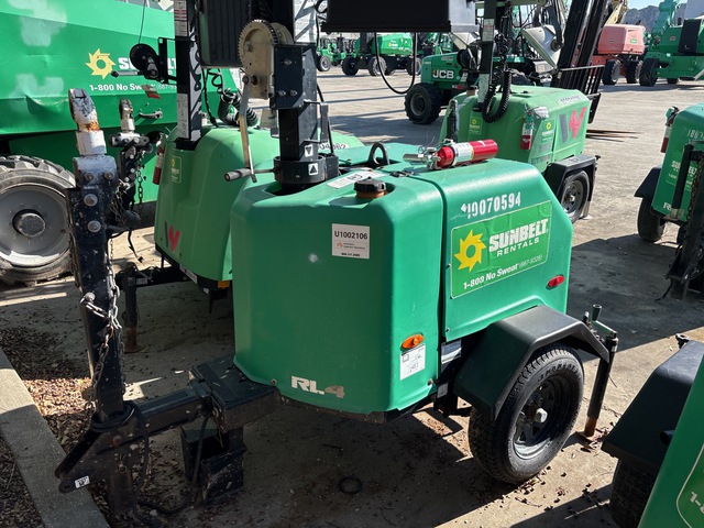 2018 Genie RL4 6 kW Light Tower