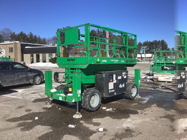 2016 Genie GS-3369RT Dual Fuel 4x4 Scissor Lift