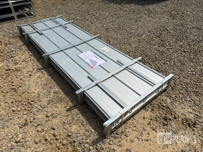 (100) Piece Lot of 10' Long Corrugated Steel Panels