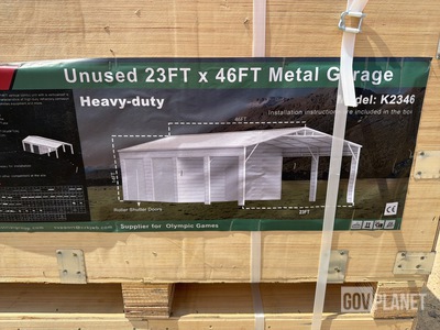 KJ K2346 Metal Garage - Unused