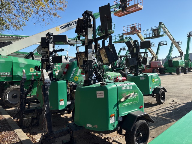 2018 Genie RL4 6 kW Light Tower