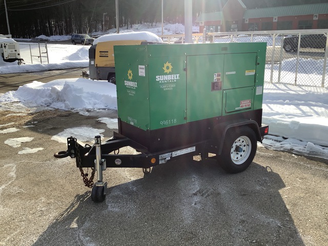 2016 Multiquip Whisperwatt DCA-25SSIU4F 20 kW Mobile Generator Set 2016 Multiquip Whisperwatt DCA-25SSIU4F 20 kW Mobile Generator Set