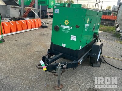 2017 Multiquip DCA-25SSIU4F 25 kVA Mobile Generatore