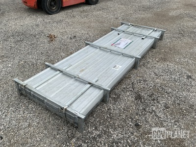 (100) Piece Lot of 10' Long Corrugated Steel Panels