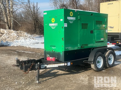 2017 MQ Power DCA70SSIU4FSG 70 kVA Mobile Generator Set