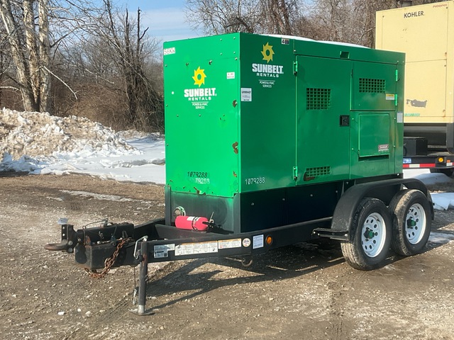 2018 Multiquip Whisperwatt DCA-70SSIU4F 56 kW Mobile Generator Set