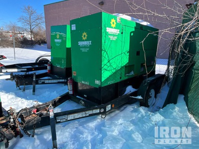 2014 Multiquip DCA-70SSJU4I 56 kW Mobile Generator Set