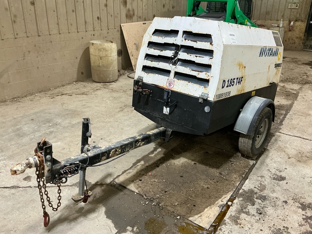 2018 Rotair D185T4F 185 cfm Mobile Air Compressor 2018 Rotair D185T4F 185 cfm Mobile Air Compressor