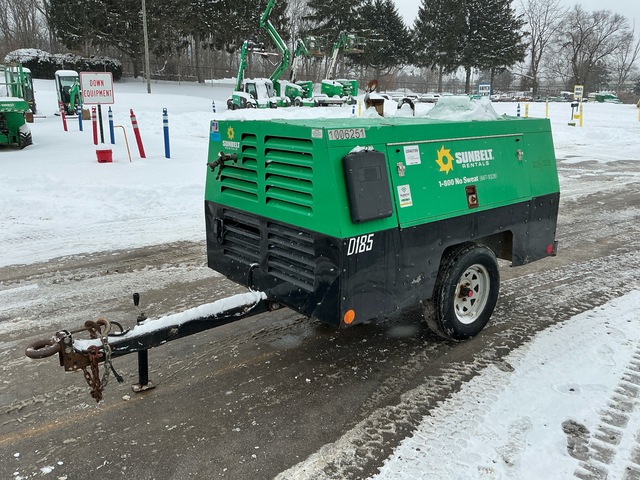2017 Sullivan D185PDZSB 185 cfm Mobile Air Compressor 2017 Sullivan D185PDZSB 185 cfm Mobile Air Compressor