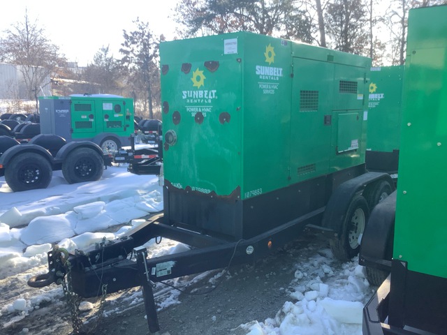 2018 Multiquip DCA-70SSIU4F 56 kW Mobile Generator Set