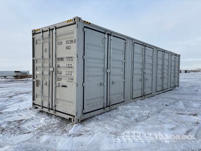 2025 40 ft High Cube Multi-Door Storage Container