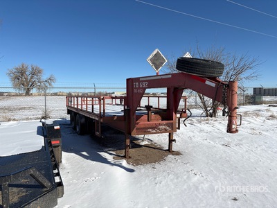 19 ft T/A Gooseneck Remolque Portamaquinaria