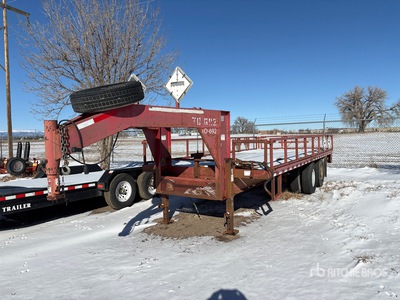 20 ft T/A Gooseneck Equipment Trailer