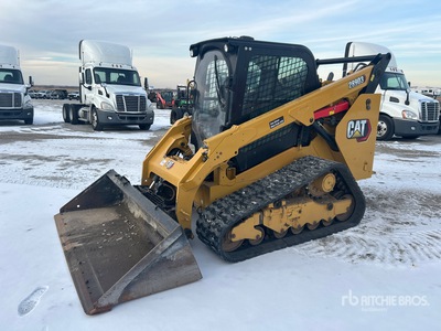 2022 Cat 289D3 Two-Speed High Flow XPS Chargeuse sur rails compacte