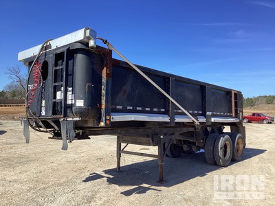 2011 Clement HSHL2626 26 ft T/A Quarter Frame End Dump Trailer