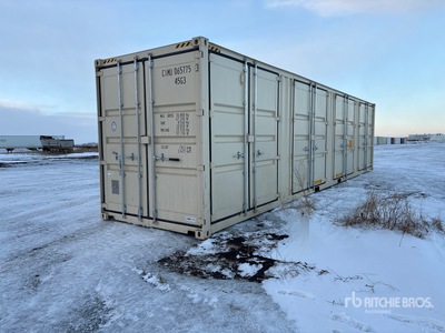 2025 40 ft High Cube Multi-Door Storage Container