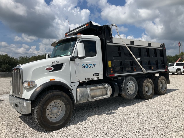2024 Peterbilt 567 8x4 Tri/A Dump Truck
