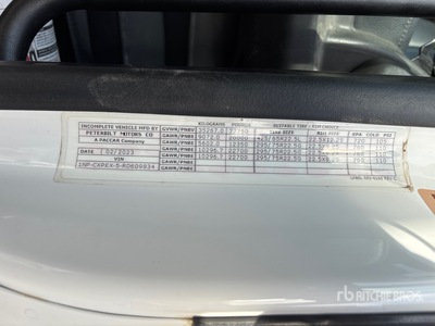 2024 Peterbilt 567 8x4 Tri/A Dump Truck