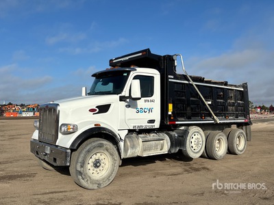 2024 Peterbilt 567 8x4 Tri/A Dump Truck