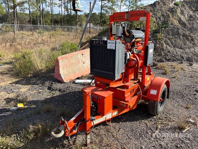 2020 Godwin CD100S Trailer-Mounted Water Pump (Inoperable)