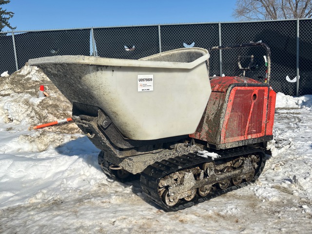 2017 Canycom SC-75 0.83 ton Stand-On Swivel Mini Crawler Concrete Buggy