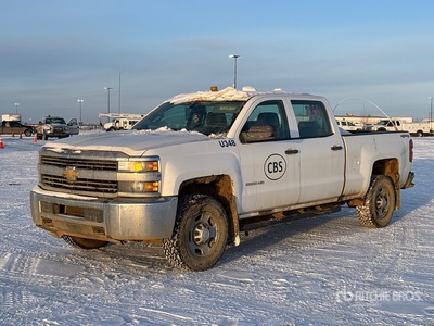 2017 Chevrolet Silverado 2500 4x4 Crew Cab Pickup