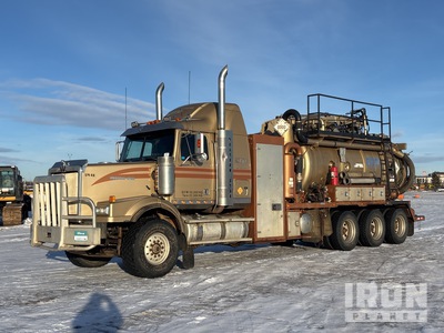 2008 Custom Vac on 2008 Western Star 8x6 Sleeper Vacuum Excavator Truck