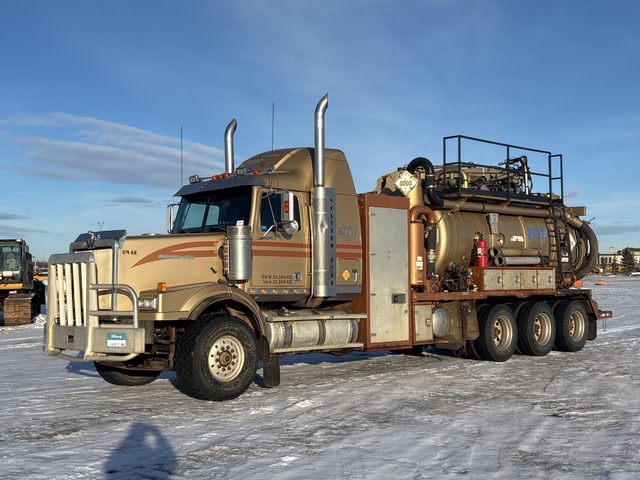 2008 Custom Vac on 2008 Western Star 8x6 Sleeper Vacuum Excavator Truck
