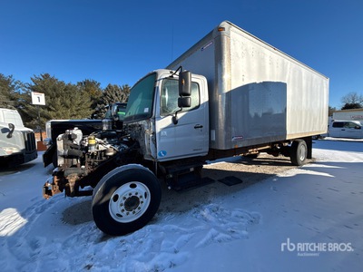 2011 Hino 338 4x2 Moving Van Truck (Inoperable)
