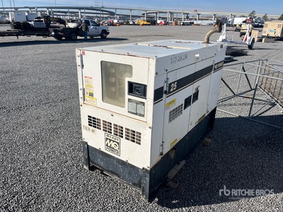 2016 Multiquip DCA25SSIU4F 20 kW Skid-Mounted Generator Set