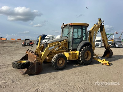 2004 John Deere 410G 4x4 Graaflaadmachine