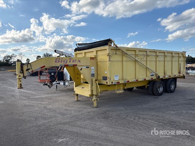 2009 Big Tex 25DU-20 20 ft T/A Dump Utility Trailer