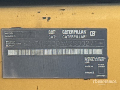 2008 Cat M322D Wheel Excavator