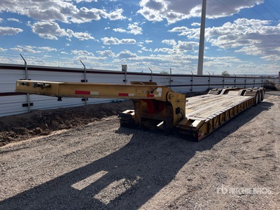 1995 Load King Tri/A Removable Gooseneck Lowboy Trailer