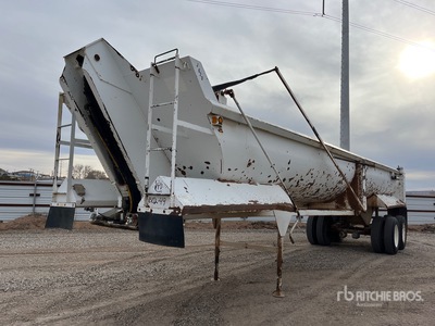 1995 West 32 ft T/A Frameless End Dump Trailer