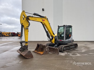 2018 Wacker Neuson EZ80 Pelle Sur Chenilles Tracked Excavator