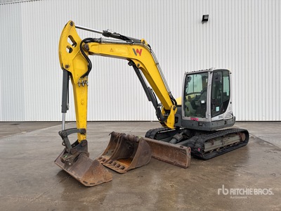 2017 Wacker Neuson EZ80 Pelle Sur Chenilles Escavatore cingolato