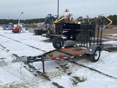 2019 MMDI 47RVX10 7 ft S/A Equipment Trailer